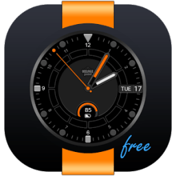 Orange Point Free Watch Face आइकन