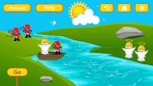 Logic River Crossing : IQ Game screenshot 2