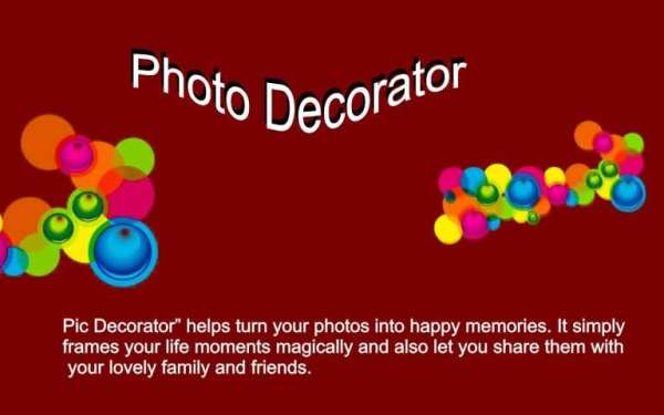 Photo Decorator screenshot 1