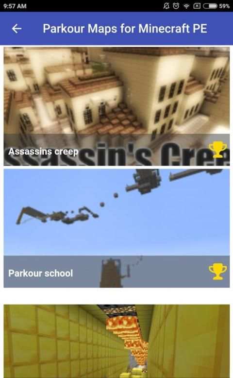 Parkour Maps for Minecraft PE screenshot 8