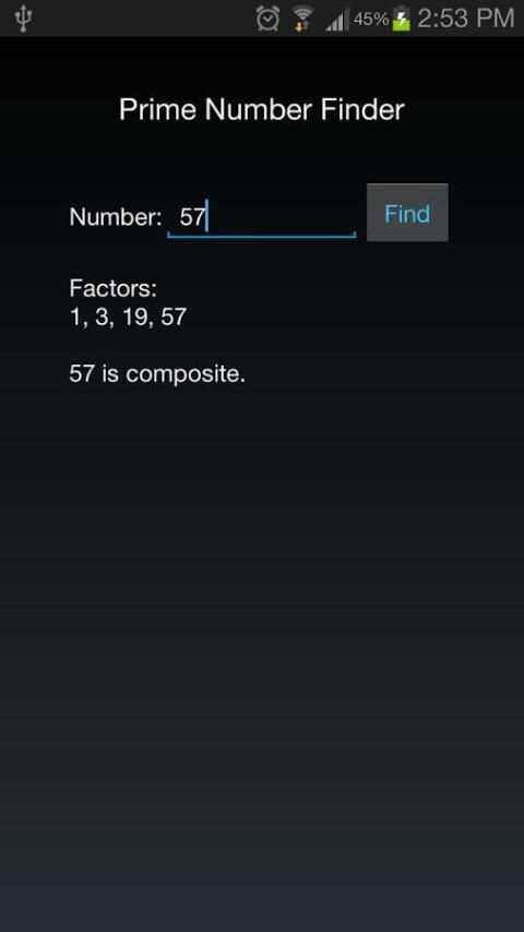 Prime Number Finder скриншот 6