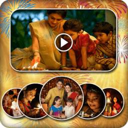 Diwali Photo Video Movie Maker
