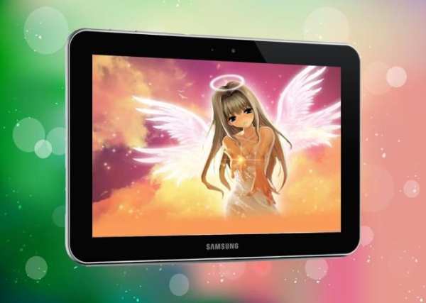 Angel Anime LiveWallpaper स्क्रीनशॉट 3