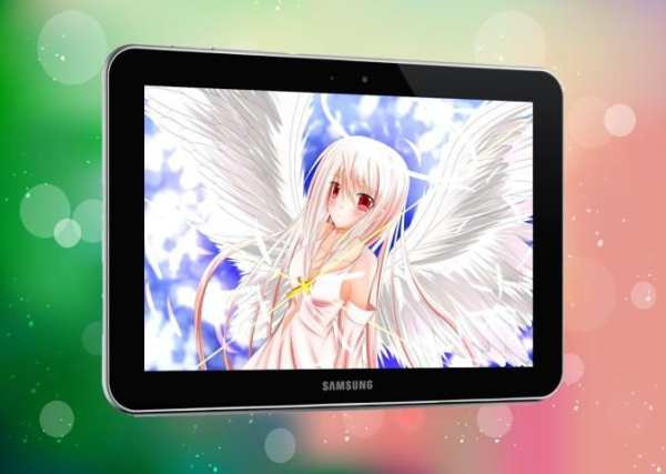Angel Anime LiveWallpaper स्क्रीनशॉट 5