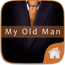 ikon My Old Man Theme For Computer Launcher