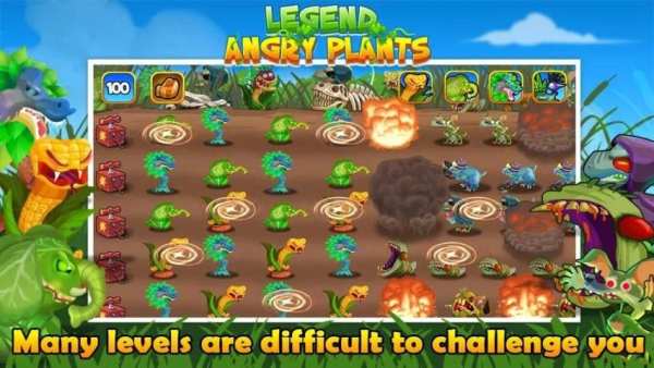 Angry Plants Legend स्क्रीनशॉट 1