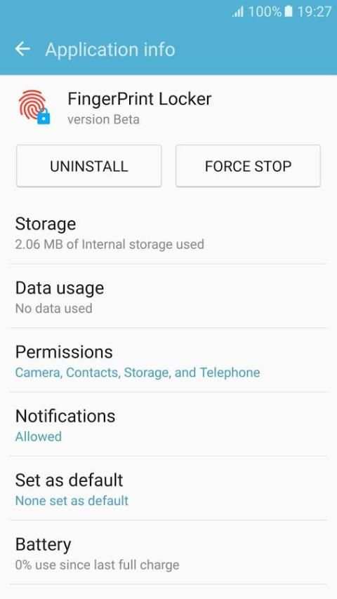 Finger Print Locker स्क्रीनशॉट 3