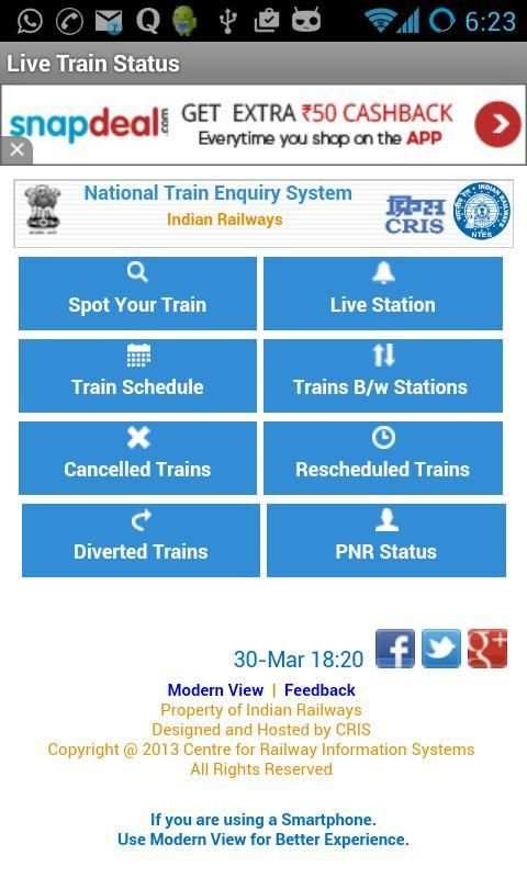 Live Train Status (IRCTC) स्क्रीनशॉट 7