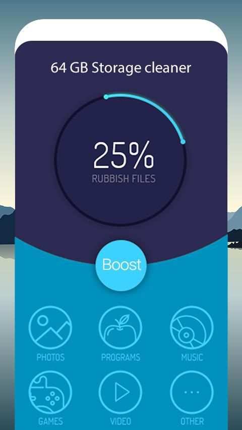 64GB Storage Space Cleaner : 64 GB RAM Expander 2 تصوير الشاشة