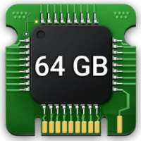 64GB Storage Space Cleaner : 64 GB RAM Expander on 9Apps