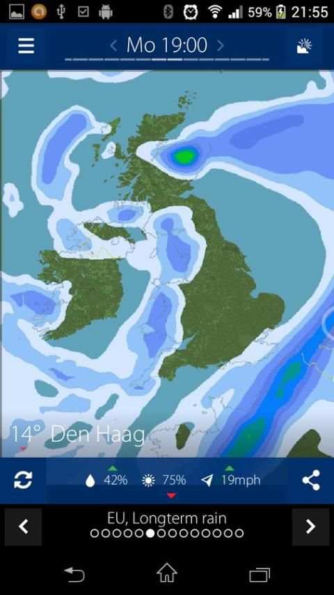 Sat24, Weather satellite screenshot 9