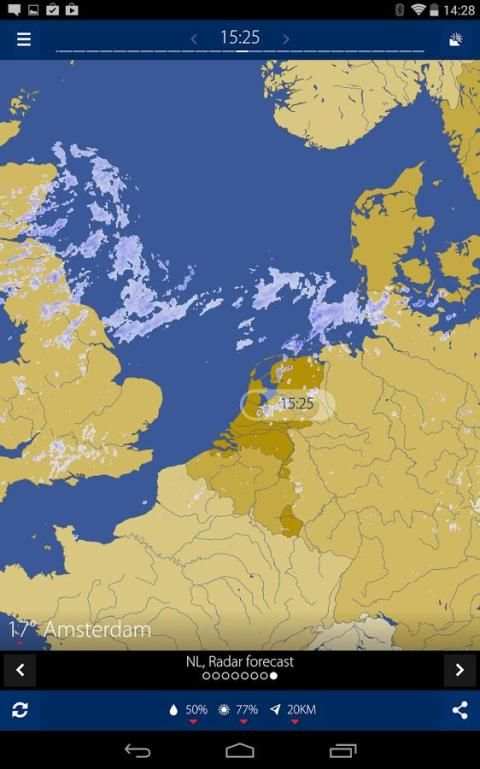Sat24, Weather satellite screenshot 6