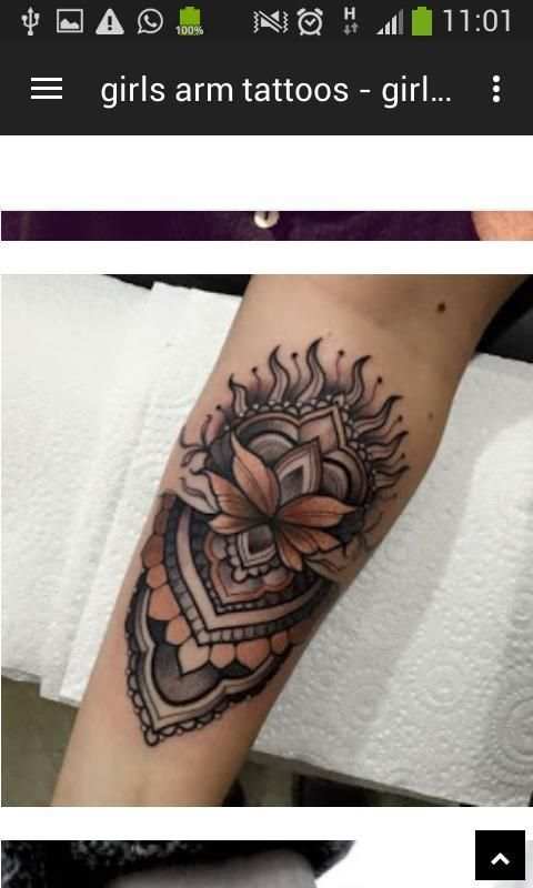 Girl Arm Tattoos 2017 screenshot 1