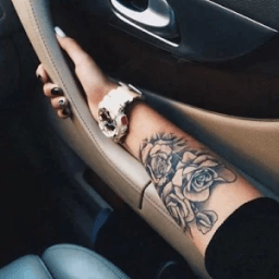 Girl Arm Tattoos 2017 أيقونة