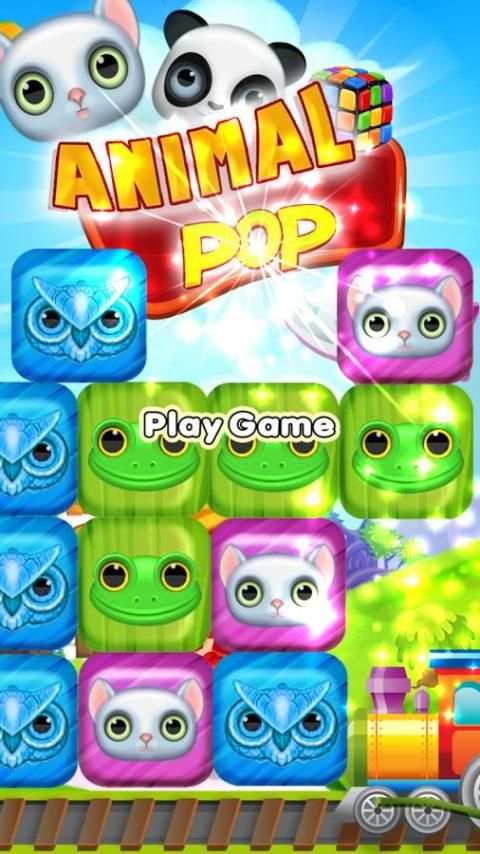 Animal Pop Crush 4 تصوير الشاشة