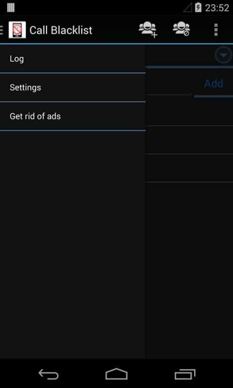 Call Blacklist screenshot 7