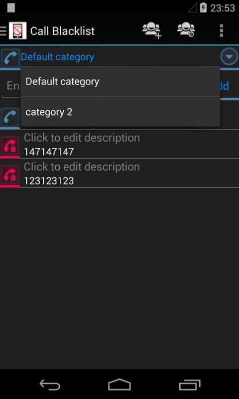 Call Blacklist 3 تصوير الشاشة