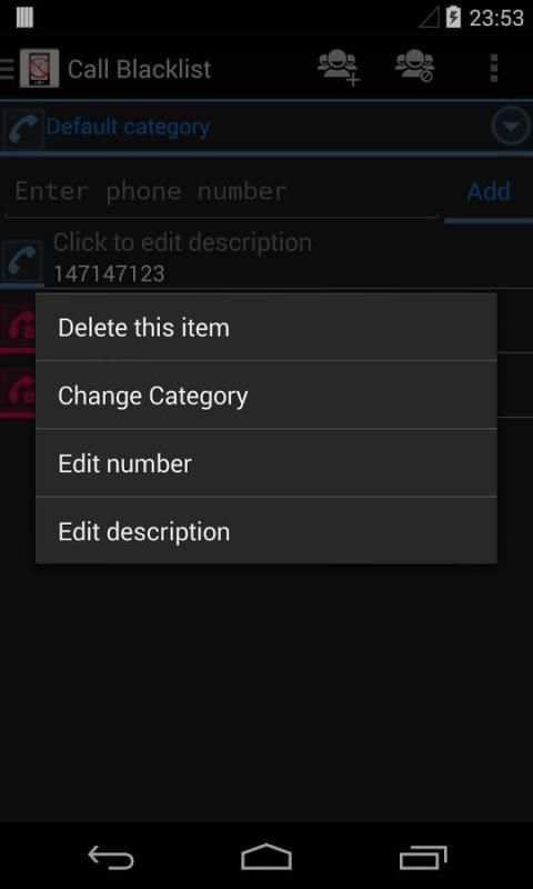 Call Blacklist 4 تصوير الشاشة