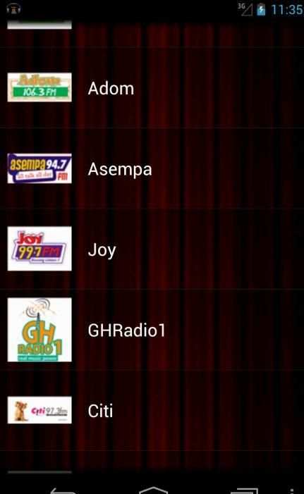 Top Radios Ghana screenshot 3