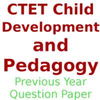 CTET Child development/Pedagogy Questions Papers on 9Apps
