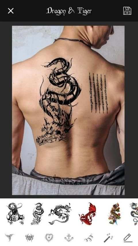 Tattoo Studio: Design My Photo Maker app 4 تصوير الشاشة