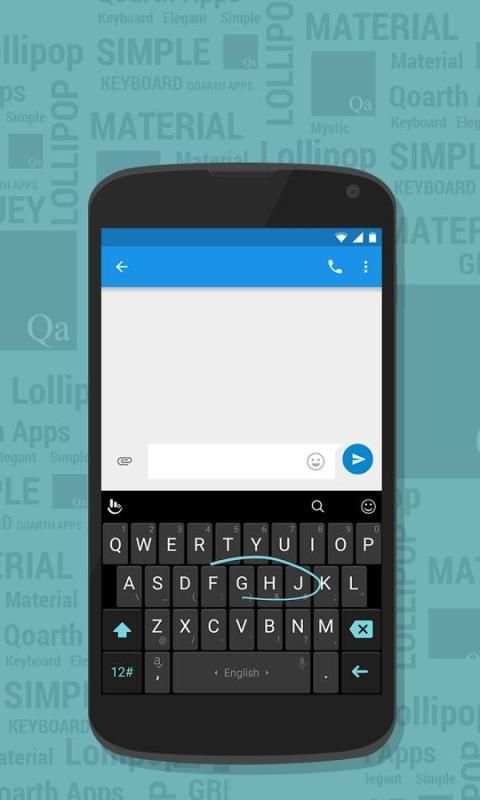 Mystic Black for TouchPal скриншот 2