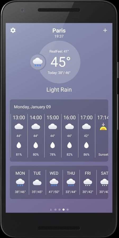 UltraWeather: Local Forecast screenshot 2