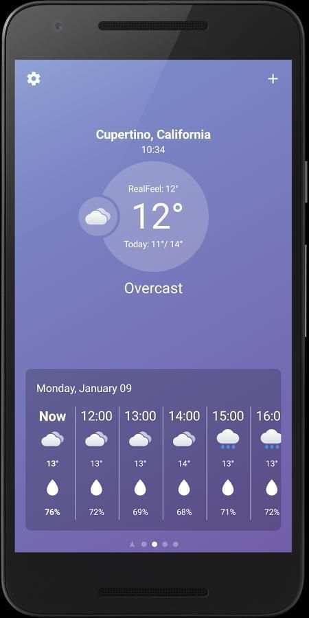 UltraWeather: Local Forecast screenshot 3