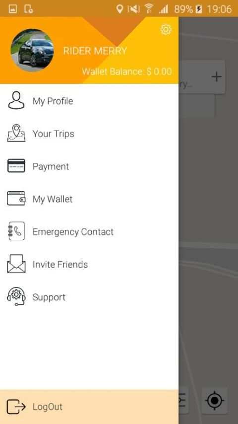 Zip Taxi App screenshot 2