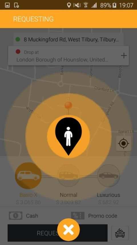 Zip Taxi App screenshot 3