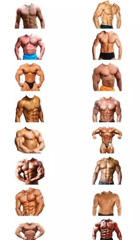 bodybuilding photo maker editor face changer 3 تصوير الشاشة