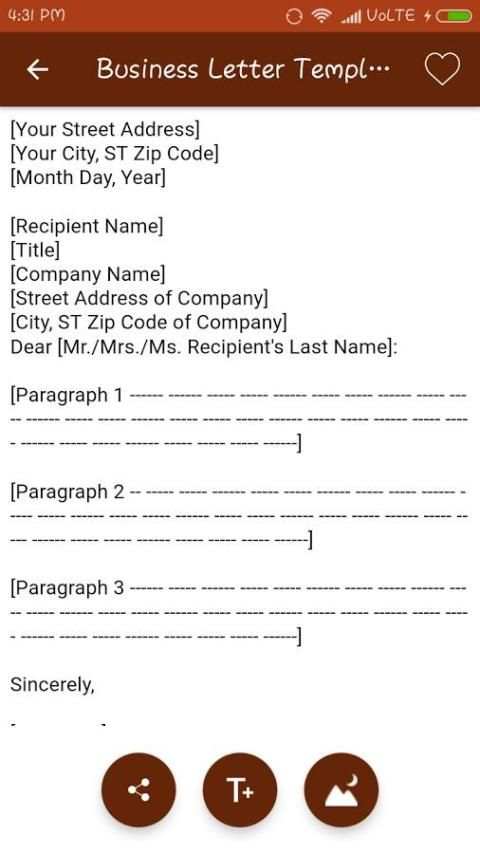 Letter Writing Guide (Formats) screenshot 7