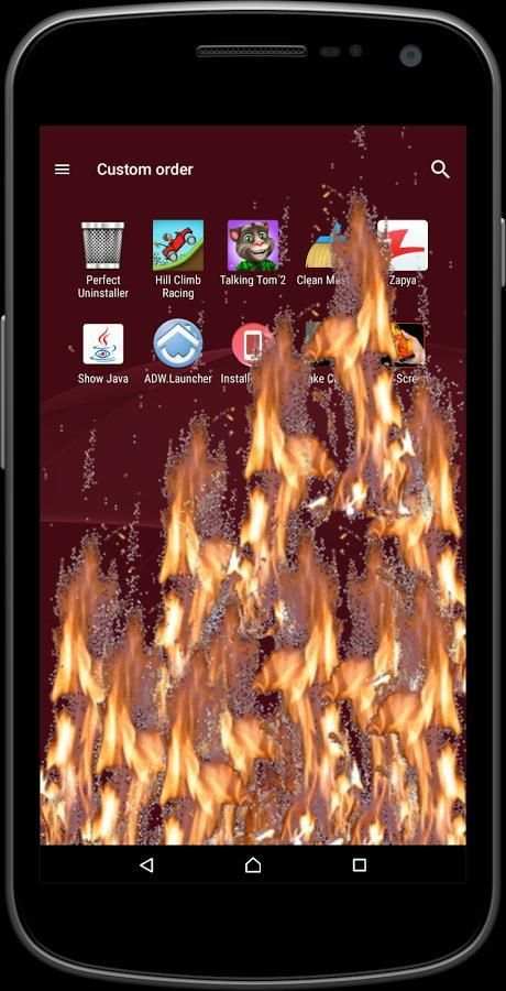 Fire Screen (Prank) screenshot 1