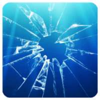 Cracked Broken Glass Wallpaper on 9Apps