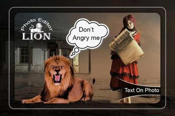 Lion Photo Editor screenshot 4