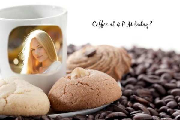 Coffee Cup Photo Frames скриншот 1