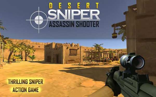 Desert Sniper Assassin Shooter screenshot 5