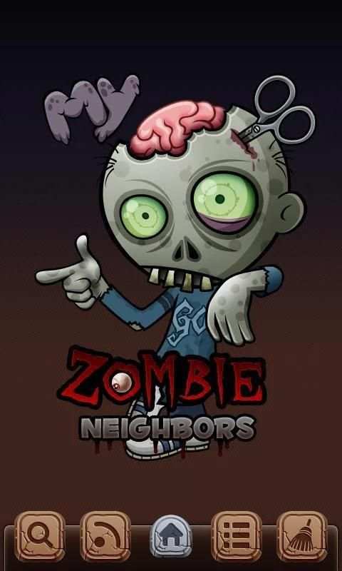 Zombie GO Launcher Theme screenshot 1