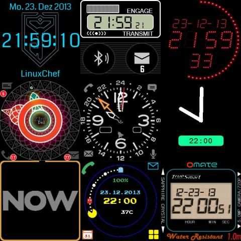 27 Watch faces for Wear & Sony скриншот 3