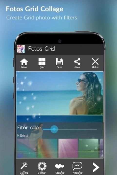 Fotos Grid Collage screenshot 5