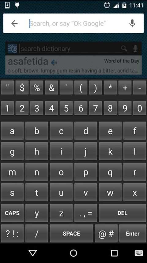Alphabetical Keyboard स्क्रीनशॉट 1