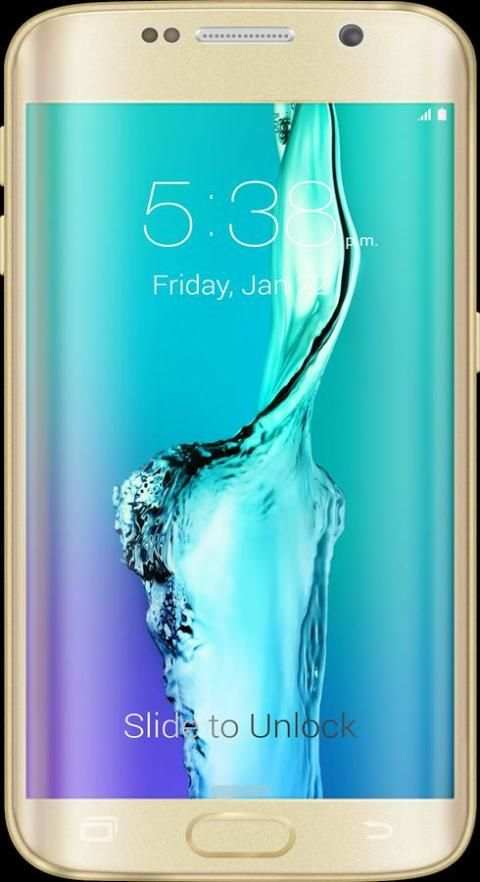 S7 Galaxy Lock Screen скриншот 1