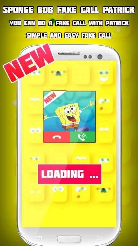 Fake Sponge bob Call From Patrick 5 تصوير الشاشة
