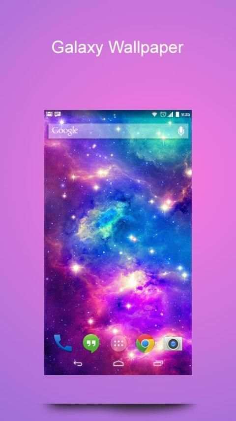 Galaxy Wallpaper 1 تصوير الشاشة