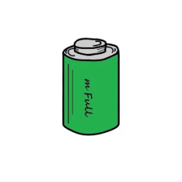 m Full - Battery Full Alert आइकन