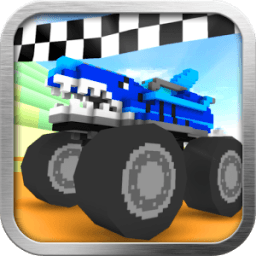 Blocky Monster Racing أيقونة