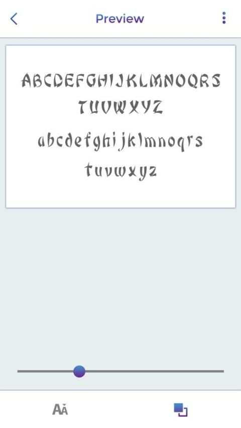 Zawgyi One Fonts Style 2 تصوير الشاشة