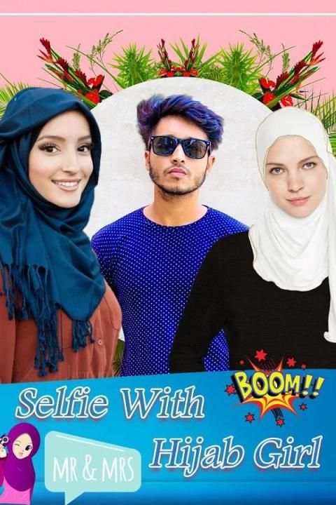 Selfie With Hijab Girl Photo Editor 3 تصوير الشاشة