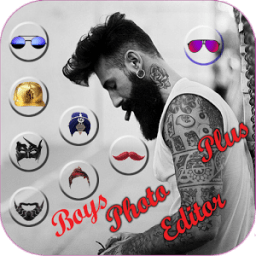 Boys Photo Editor Saloon icon