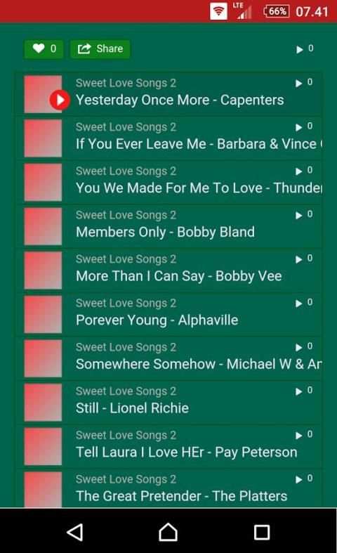 Love Song Mp3 screenshot 3